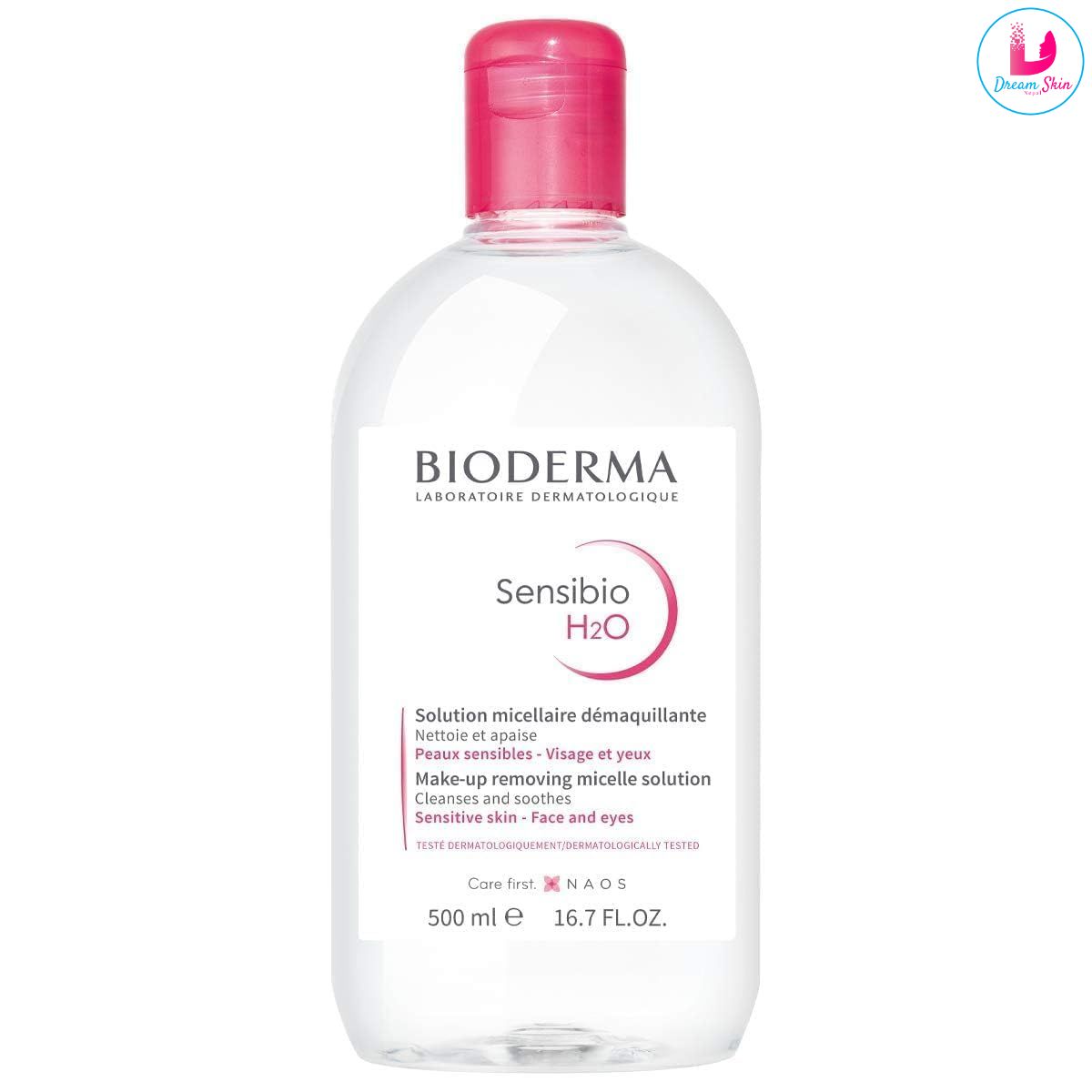 Bioderma Sensibio H2O Makeup Removing Micellar Water [500ml] 	